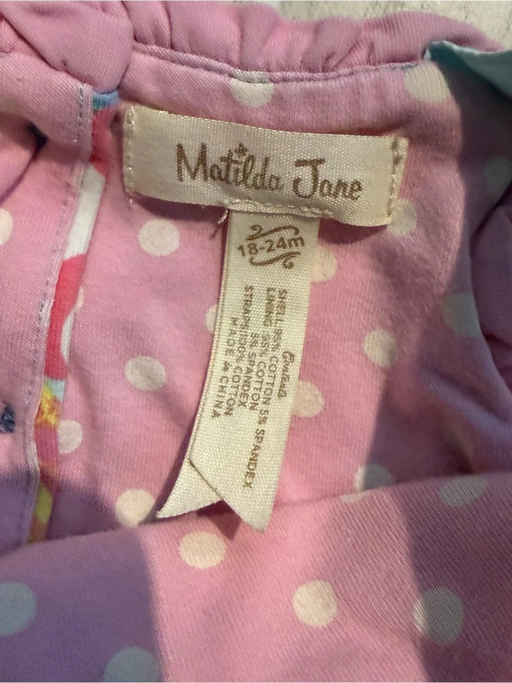 Matilda Jane Baby Girls 18-24M Pineapple Bubble Romper Ruffle Boutique Tropical